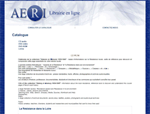 Tablet Screenshot of librairie.aeri-resistance.com